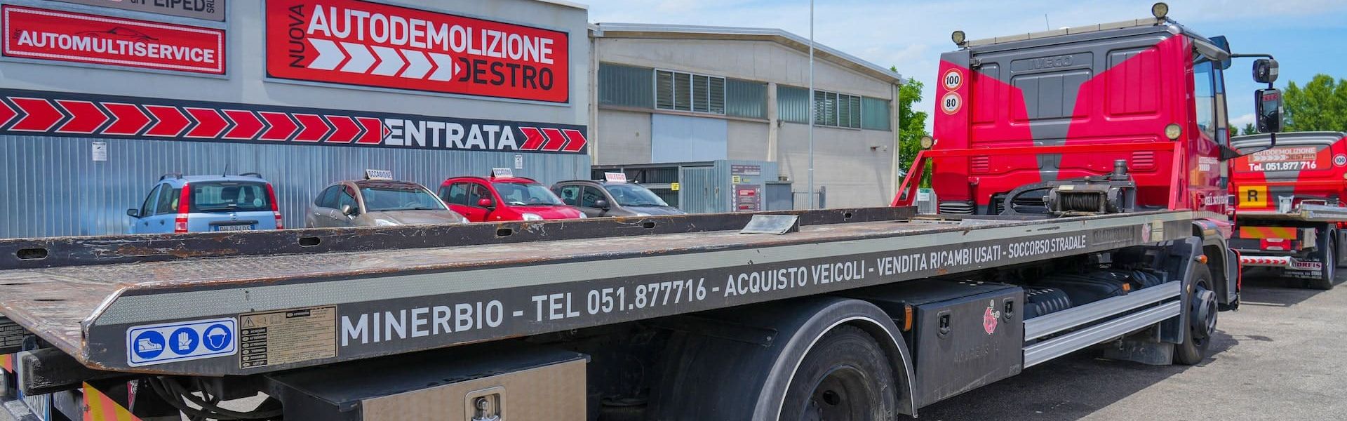 Ritiro auto a domicilio Bologna e Ferrara